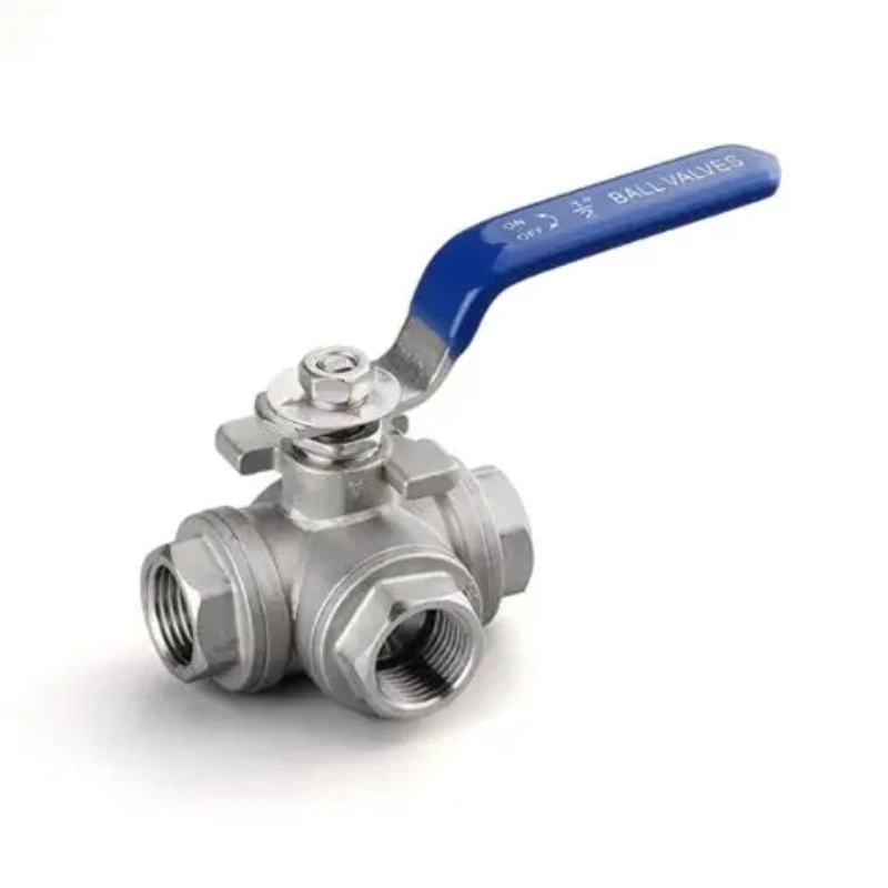 Stainless Steel Internal Thread Tee Ball Valves