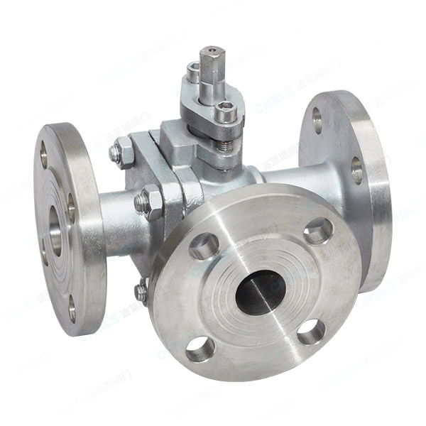 Stainless Steel T-shaped Three-way Ball Valves